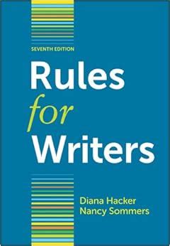 Rules For Writers 7th Edition Pdf Doc