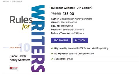 Rules For Writers Suny Oswego Custom Edition Daily PDF Kindle Editon