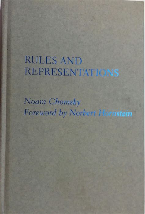 Rules and Representations Columbia Classics in Philosophy Reader