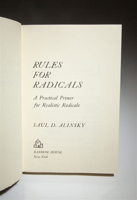 Rules for Radicals A Practical Primer for Realistic Radicals PDF