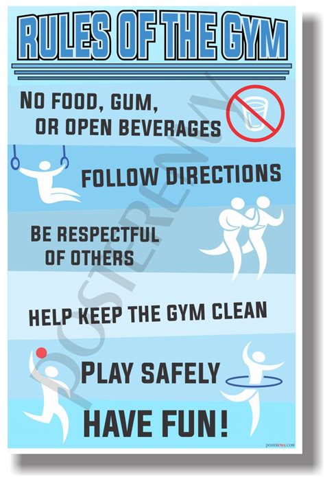 Rules in the Gym The School Rules Doc