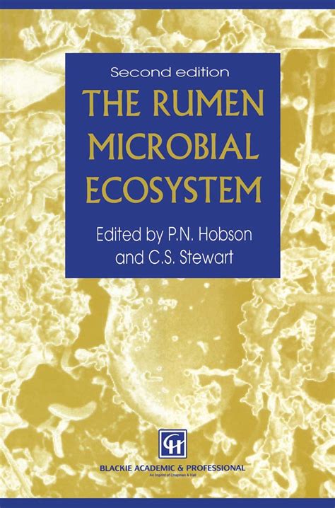 Rumen Microbial Ecosystem 2nd Edition Kindle Editon