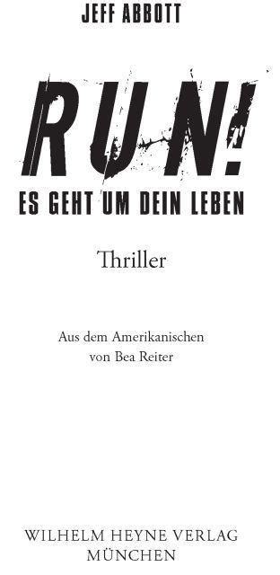 Run Thriller German Edition Kindle Editon
