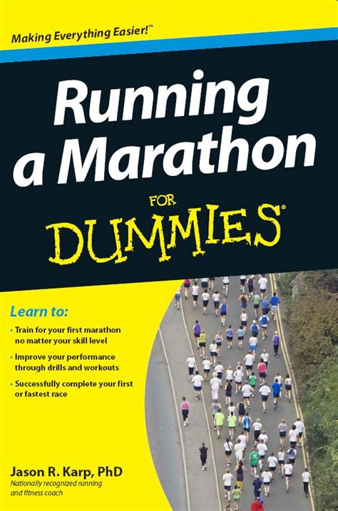 Running a Marathon for Dummies Kindle Editon