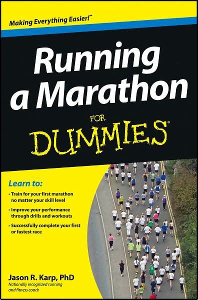 Running a Marathon for Dummies Kindle Editon