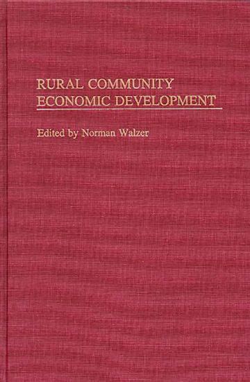 Rural Community Economic Development Kindle Editon