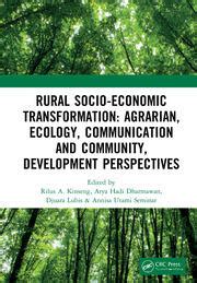 Rural Development Socio-Economic Perspective 1st Published Reader