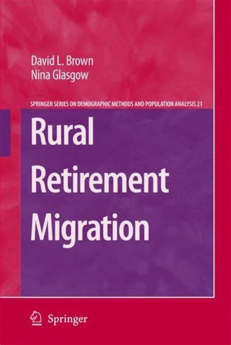 Rural Retirement Migration 1st Edition Kindle Editon