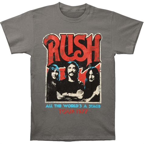 Rush Concert T-Shirts: Rock the Stage with Iconic Merchandise