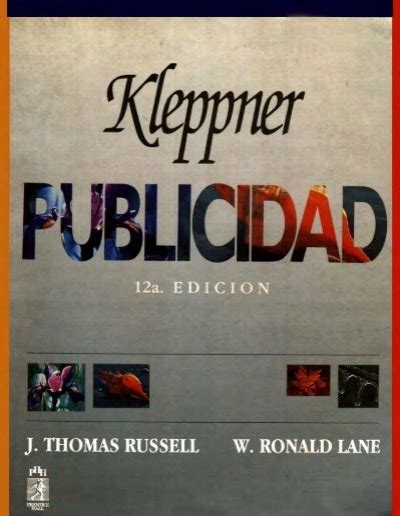 Russell J Thomas et al Kleppner publicidad 12a edicion pdf Epub