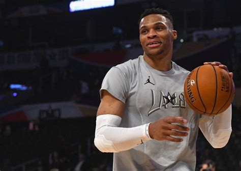 Russell Westbrook Celebrates Historic 100th Game with OKC Jersey