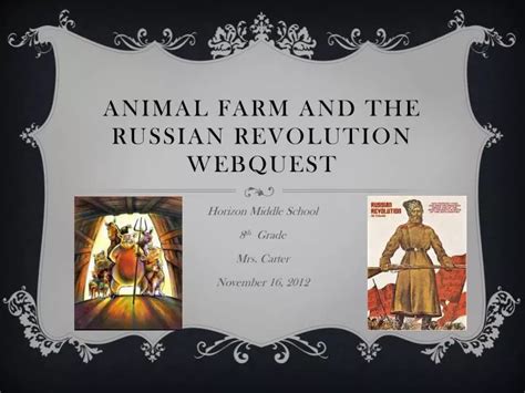 Russian Revolution Animal Farm Webquest Answers Doc