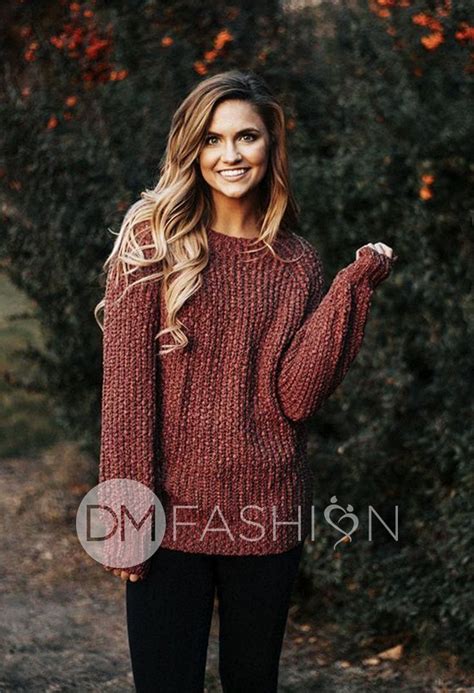 Rust Colored Sweater: A Warm and Inviting Addition to Your Wardrobe