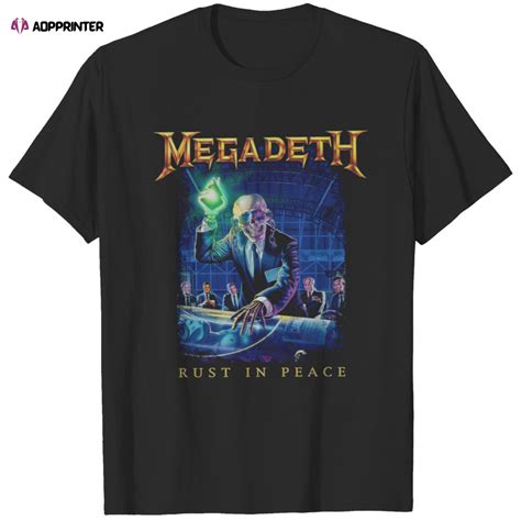 Rust in Peace: An Iconic Shirt That Transcends Time