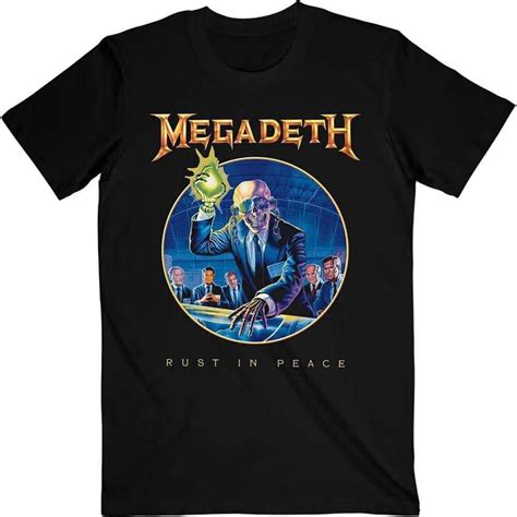 Rust in Peace Megadeth Shirt: A Symbol of Thrash Metal Excellence