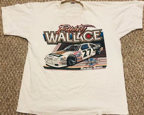 Rusty Wallace T-Shirt: A Timeless Symbol of NASCAR Legacy