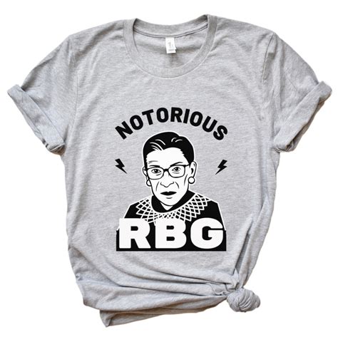 Ruth Bader Ginsburg T-Shirts: A Celebration of the Notorious RBG