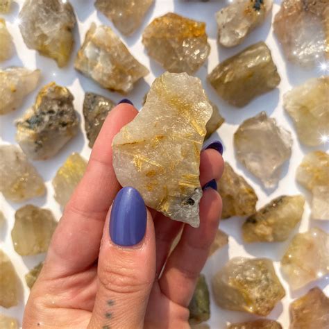 Rutilated Quartz: Raw, Untamed, and Breathtaking