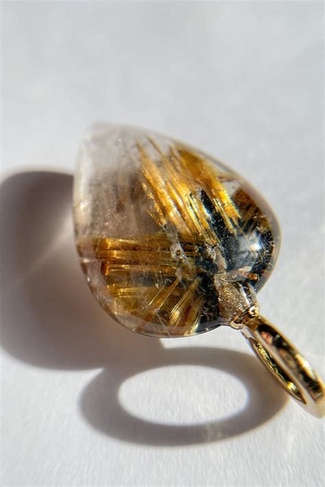 Rutile Quartz: A Gemstone of Light and Energy