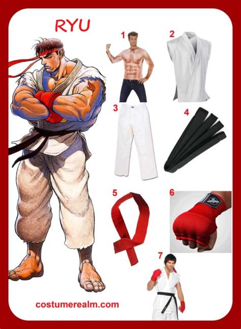 Ryu Street Fighter Costume: A Comprehensive Guide to the Iconic Outfit