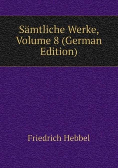Sämmtliche Werke Volume 8 German Edition Epub