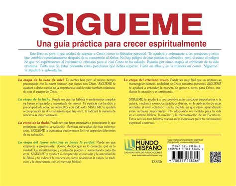 Sígueme Uno Cómo Crecer Espiritualmente Spanish Edition Epub