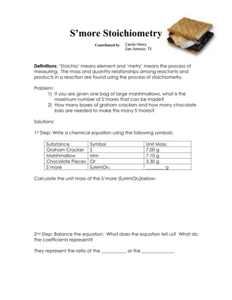 S More Stoichiometry Answers Epub