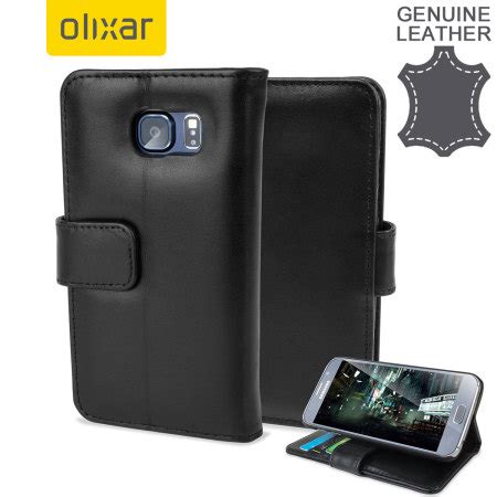 S6 Case Galaxy Premium Leather Reader