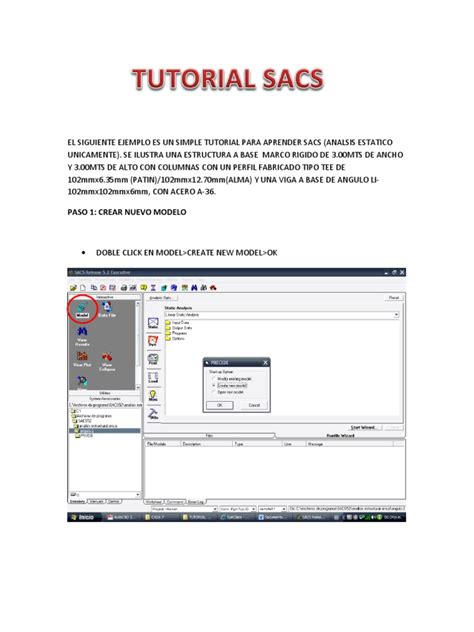 SACS TUTORIAL Ebook PDF