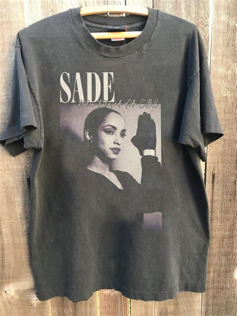 SADE Shirt Vintage: A Timeless Icon