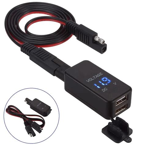 SAE USB Adapter Motorcycle Charger Kindle Editon