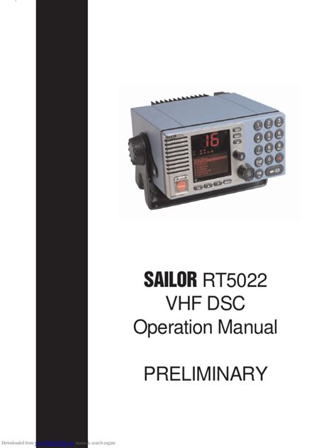 SAILOR RT5022 SERVICE MANUAL Ebook PDF