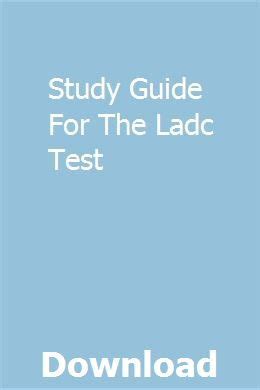 SAMPLE LADC TEST Ebook Doc