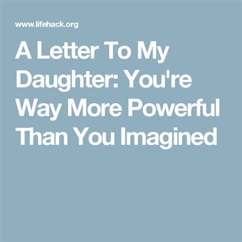 SAMPLE LETTER TO DAUGHTER FOR INITIATION Ebook Epub
