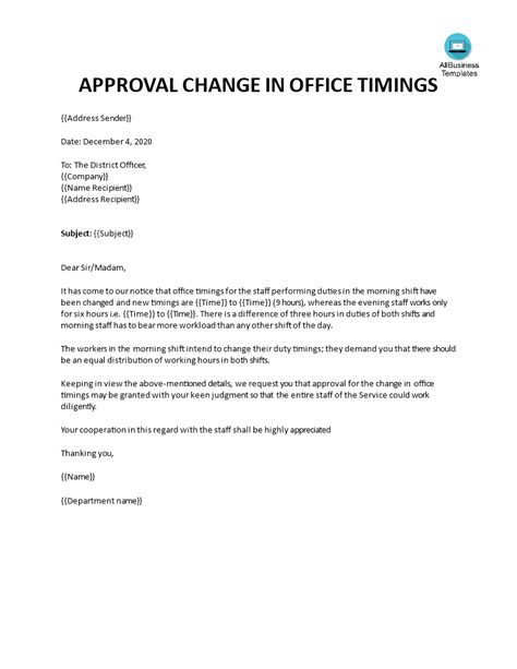 SAMPLE MEMO FOR CHANGING WORKING HOURS Ebook Epub
