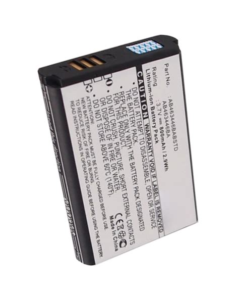 SAMSUNG SGH A837 800mAh LI ION BATTERY PDF