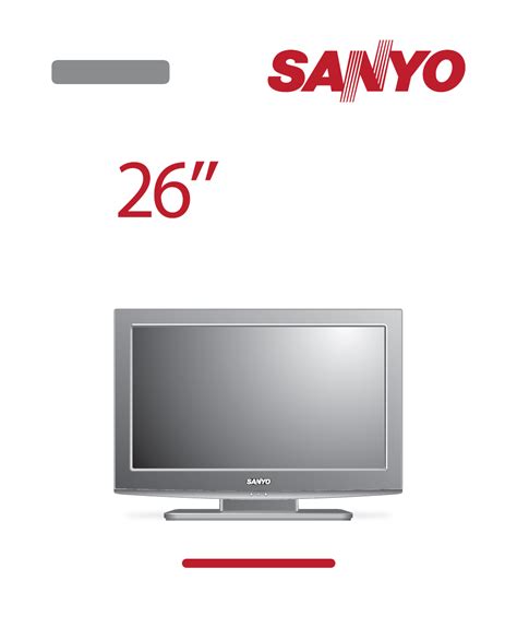 SANYO TV DP26640 MANUAL Ebook Kindle Editon