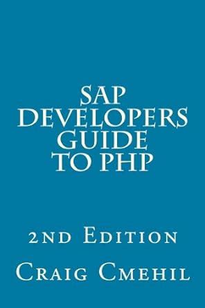 SAP Developers Guide to PHP Ebook Doc