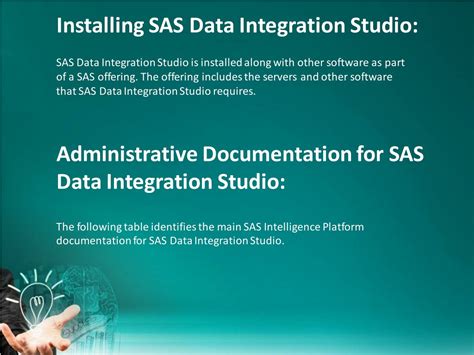 SAS DATA INTEGRATION STUDIO FAST TRACK Ebook PDF