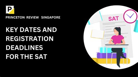 SAT Test Dates Singapore: A Comprehensive Guide