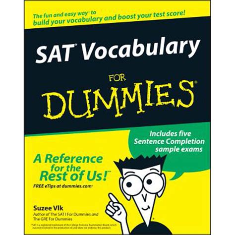 SAT Vocabulary For Dummies PDF