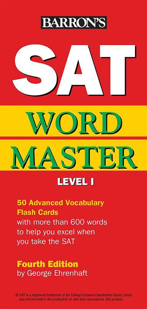 SAT Wordmaster Level I 4th Edition PDF
