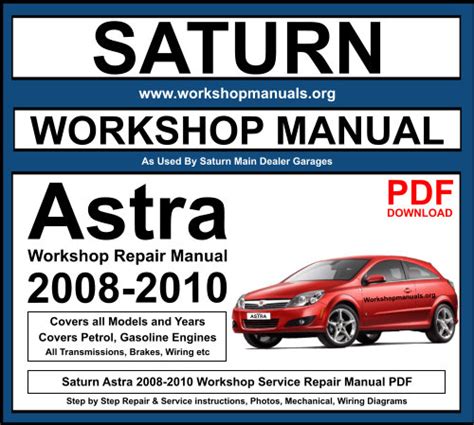 SATURN ASTRA REPAIR MANUAL Ebook Reader