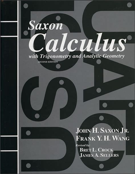 SAXON CALCULUS SOLUTIONS MANUAL 2ND EDITION Ebook Kindle Editon