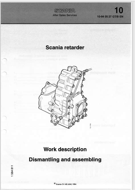 SCANIA RETARDER SERVICE MANUAL Ebook Reader