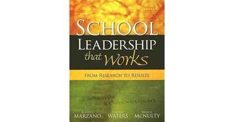 SCHOOL LEADERSHIP THAT WORKS From Research to Results Epub