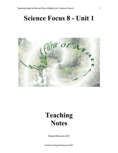 SCIENCE FOCUS 8 BLM 3 ANSWER KEY Ebook Doc