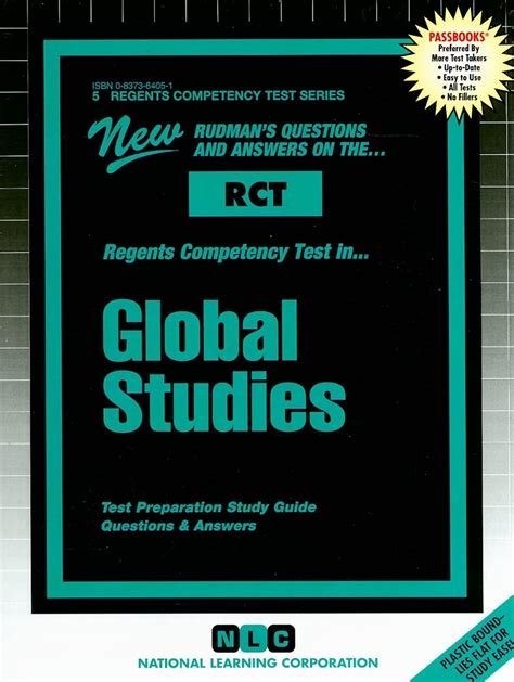 SCIENCE Regents Competency Test Series Passbooks REGENTS COMPETENCY TEST SERIES RCT Doc