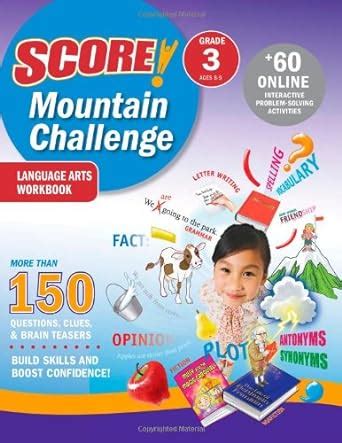 SCORE Mountain Challenge Language Arts Workbook Grade 3 Ages 8-9 PDF