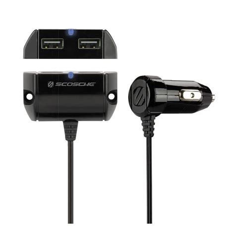 SCOSCHE Dual Charger Charge Cable Doc